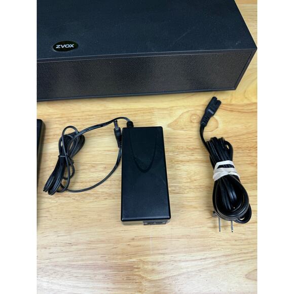 Zvox Z-Base 220 Low Profile Single Cabinet Soundbar Home Theater TESTED + Remote - Picture 5 of 13